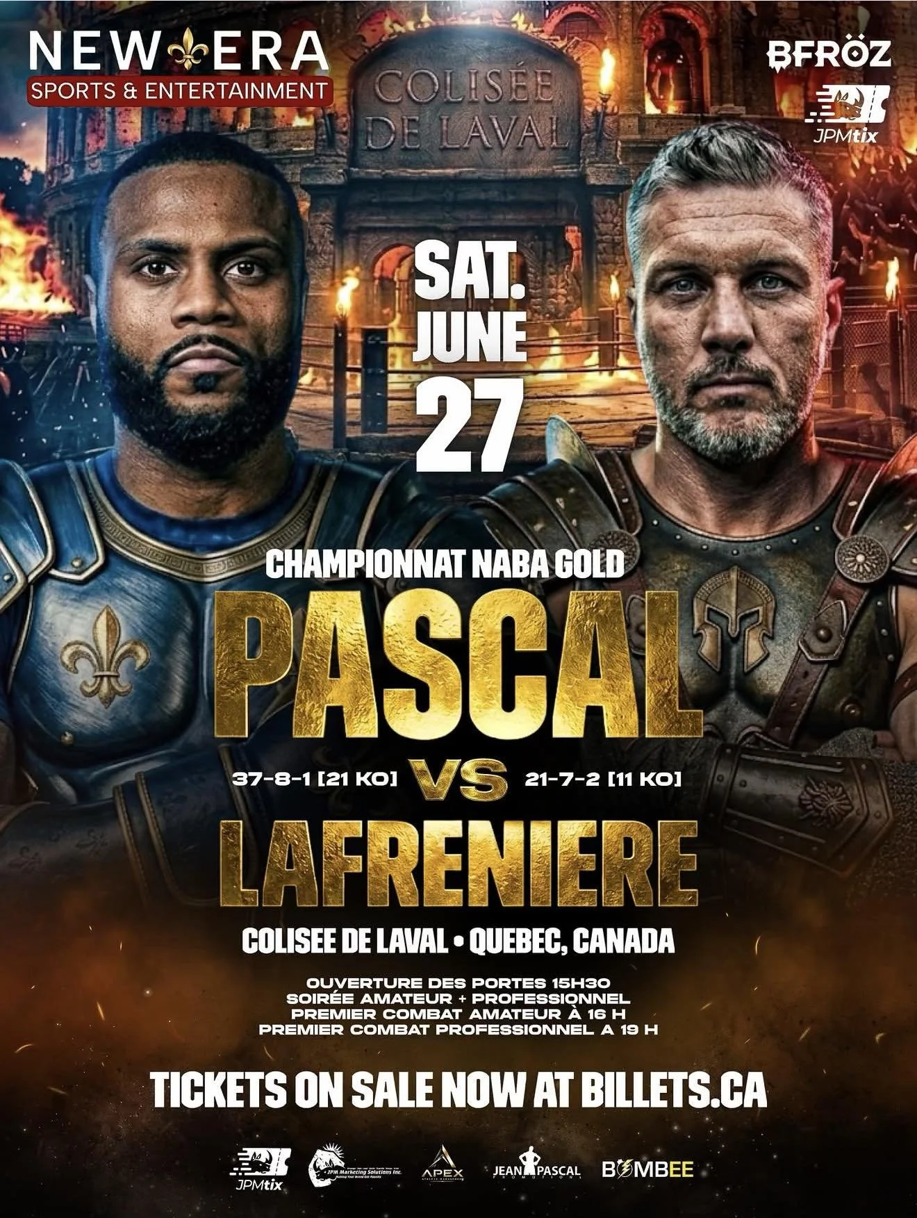 Jean Pascal vs Francis Lafrenière