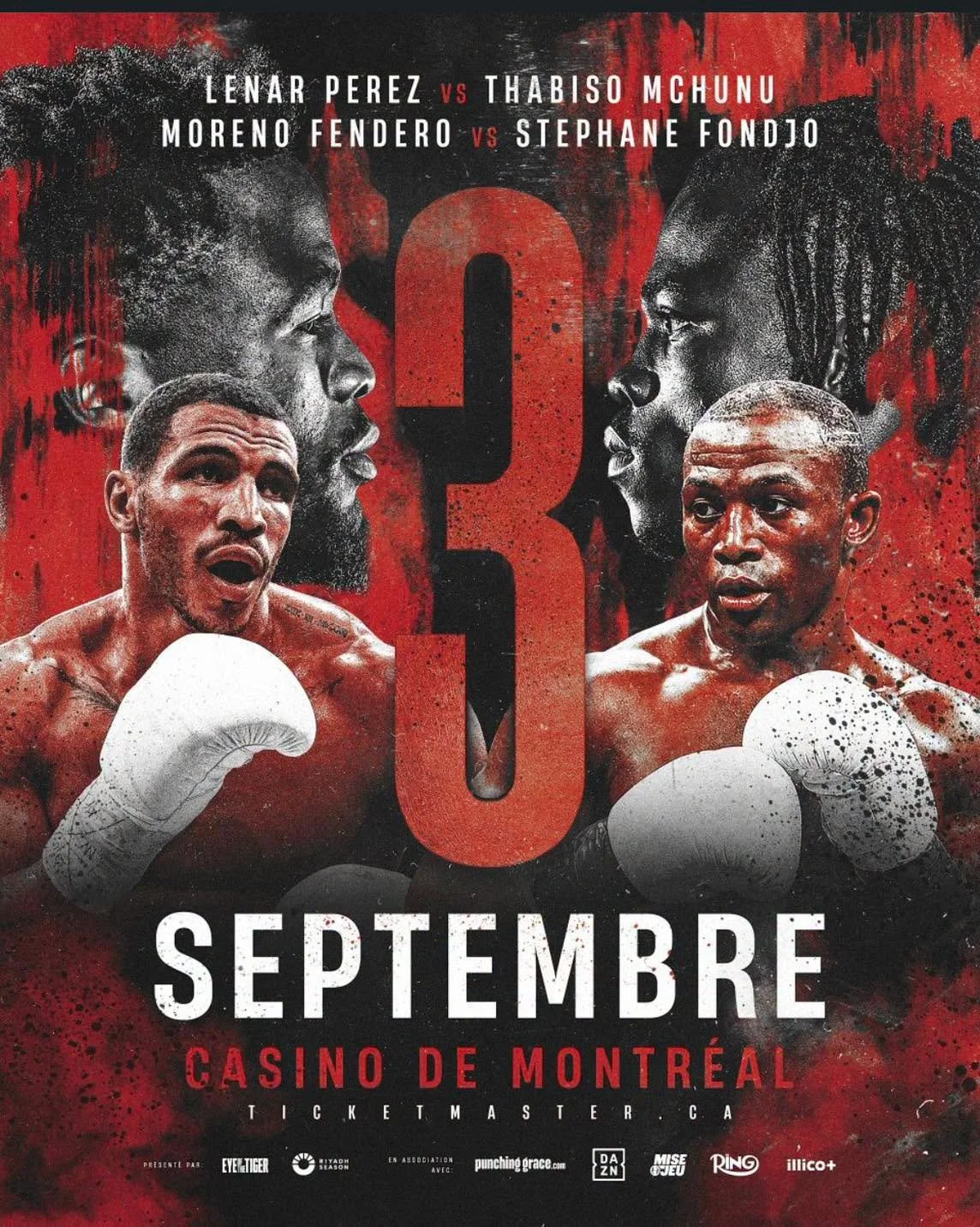 Lenar Perez face à Thabiso Mchunu