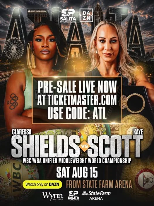 Claressa Shields vs Kaye Scott