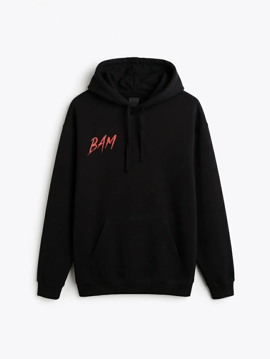 Hoodie noir classique