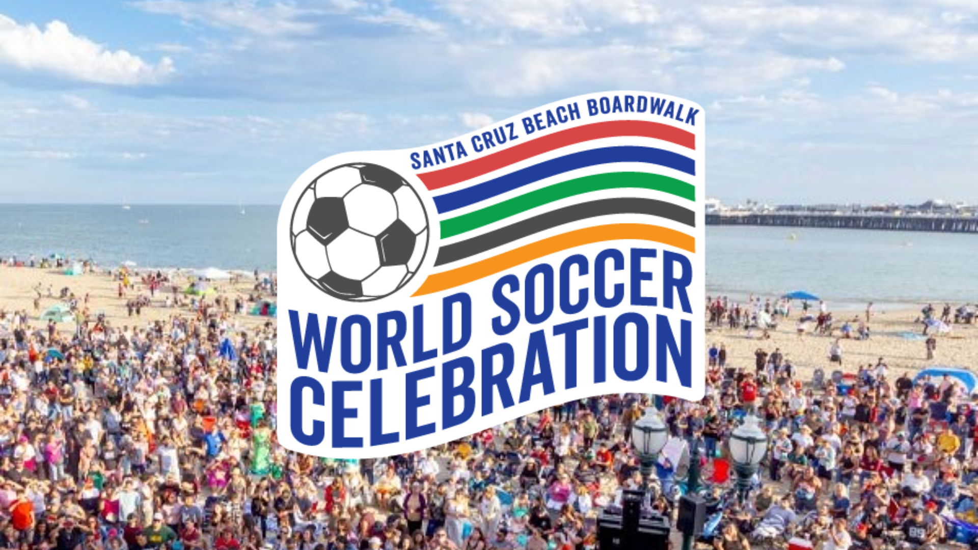 Fan Zone at the Santa Cruz Beach Boardwalk