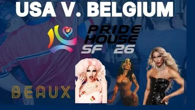 Pride House SF Presents: Big Gay Watch Party Round 2: USA v. Belgium
