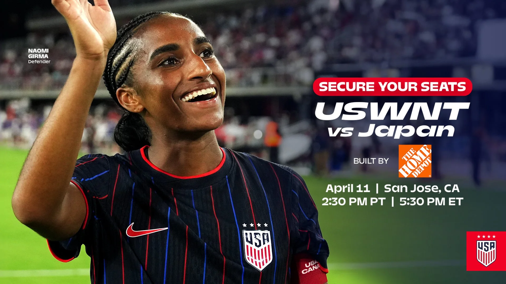 USWNT vs Japan