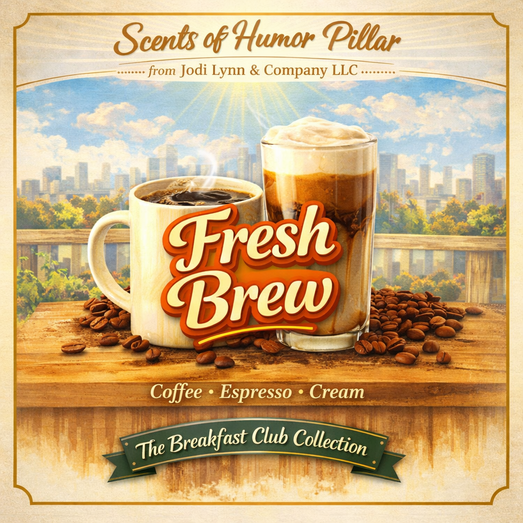 Breakfast Club  Fresh Brew  2 once Soy Wax Candle