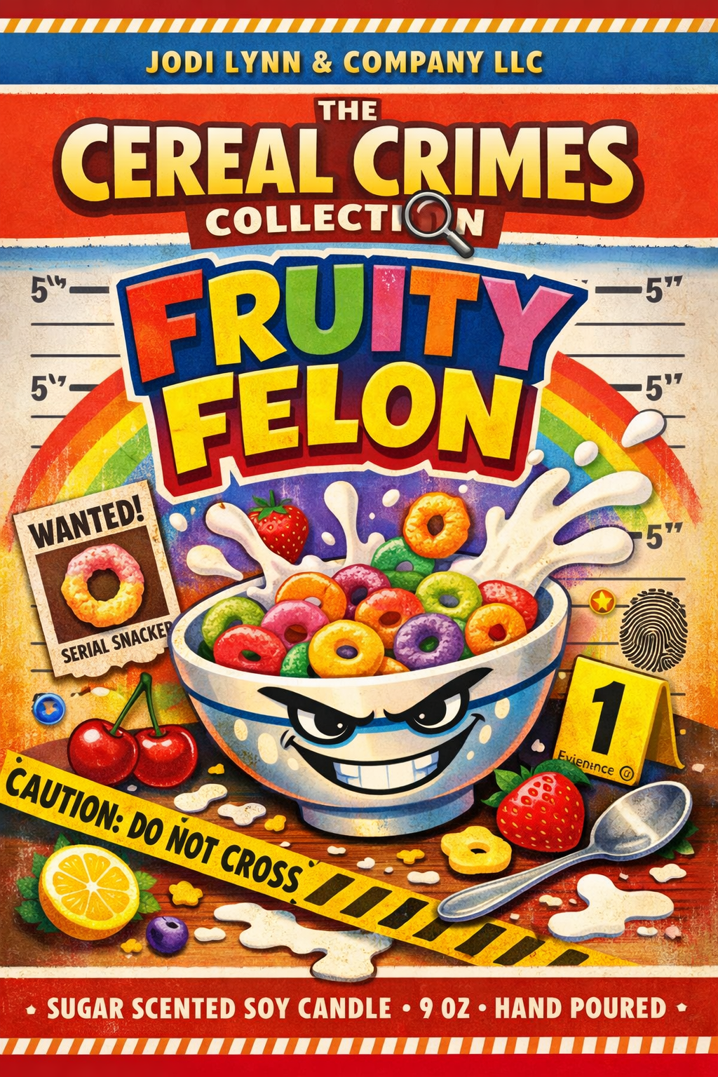 Cereal Crimes  Fruity Felon 10ml Room Spray