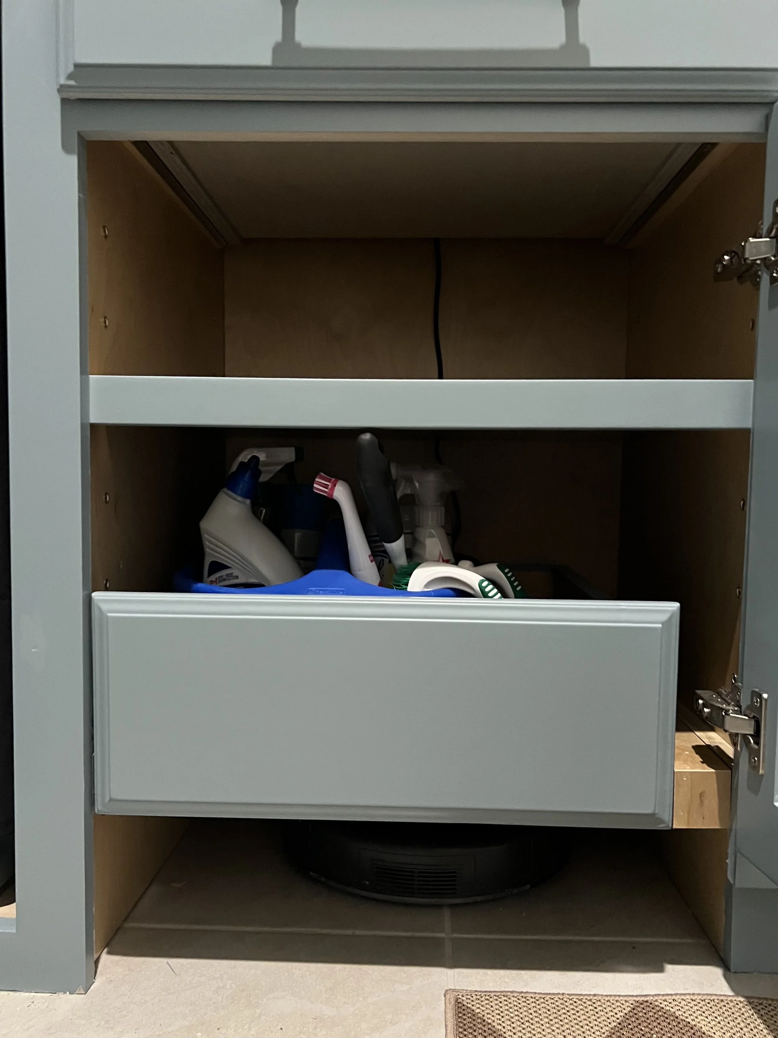 After- Vacuum Garage