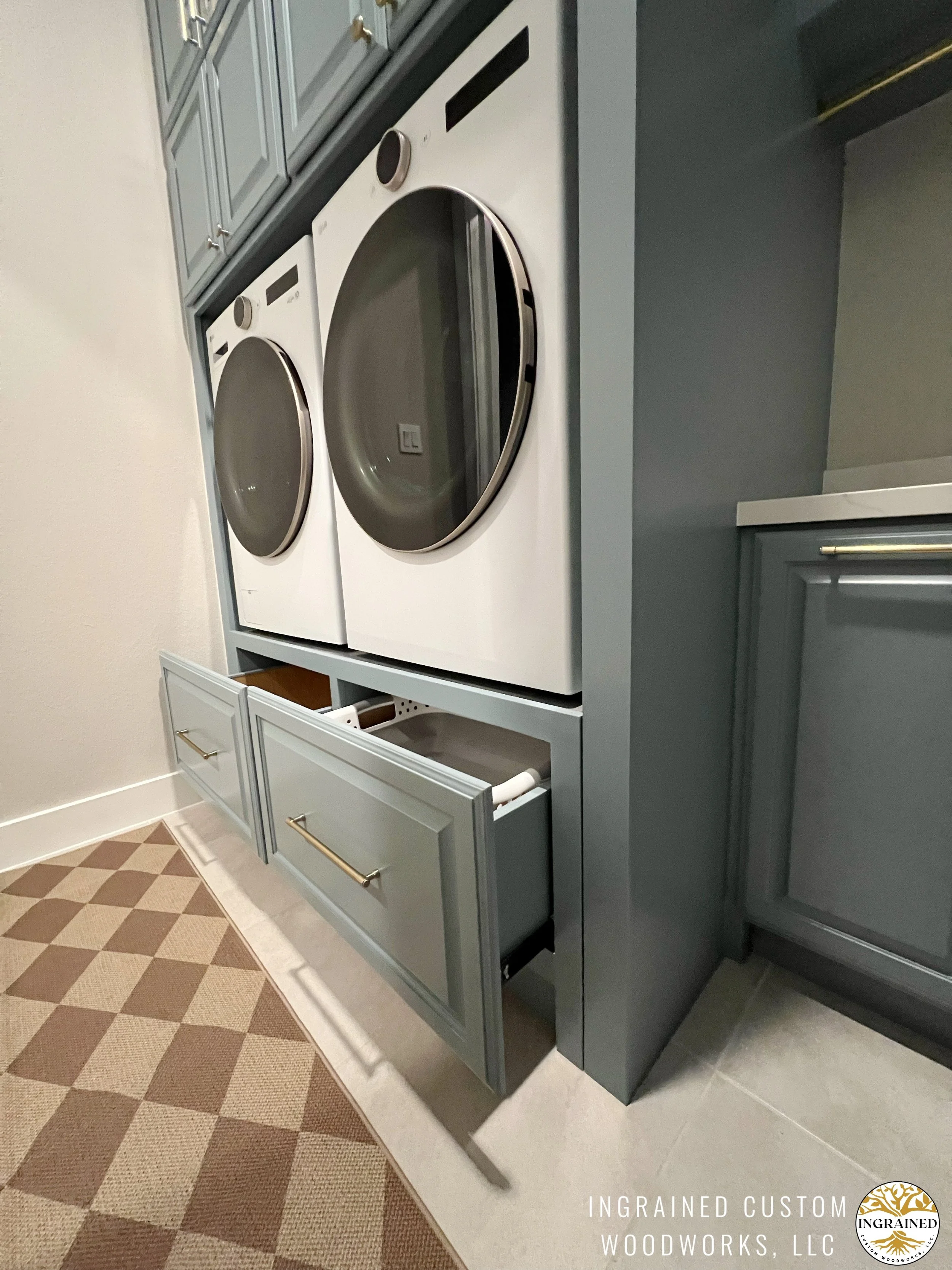 After- Pedestal on casters 