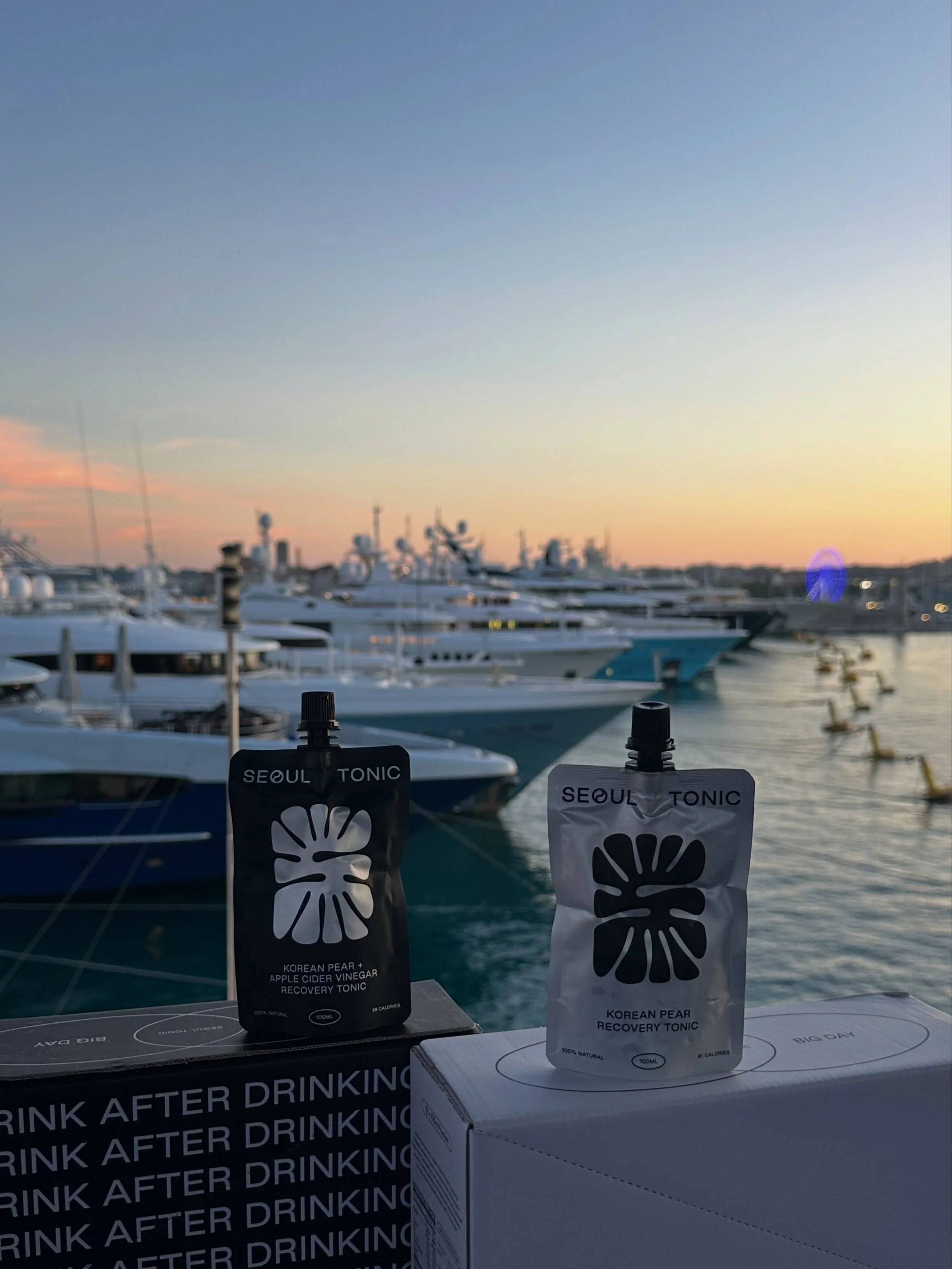 Seoul Tonic 🤝 yachtie recovery! 

We love these recovery tonics - enjoyed at sea, onshore and everywhere in between 🍐