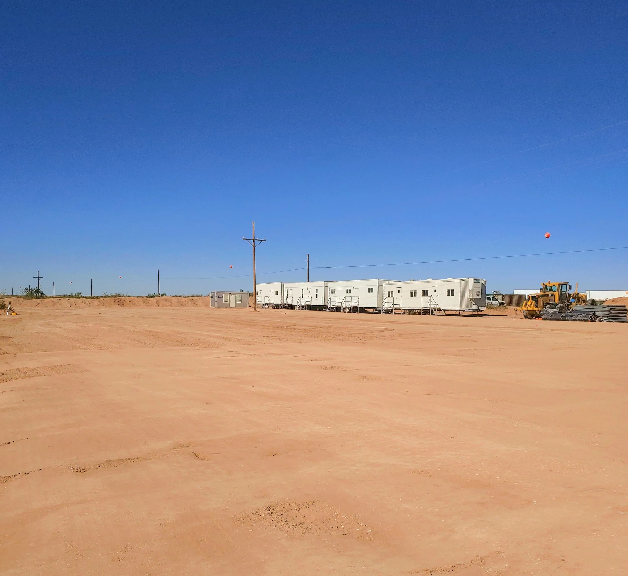 Exterior view of modular housing building providing scalable workforce accommodations.