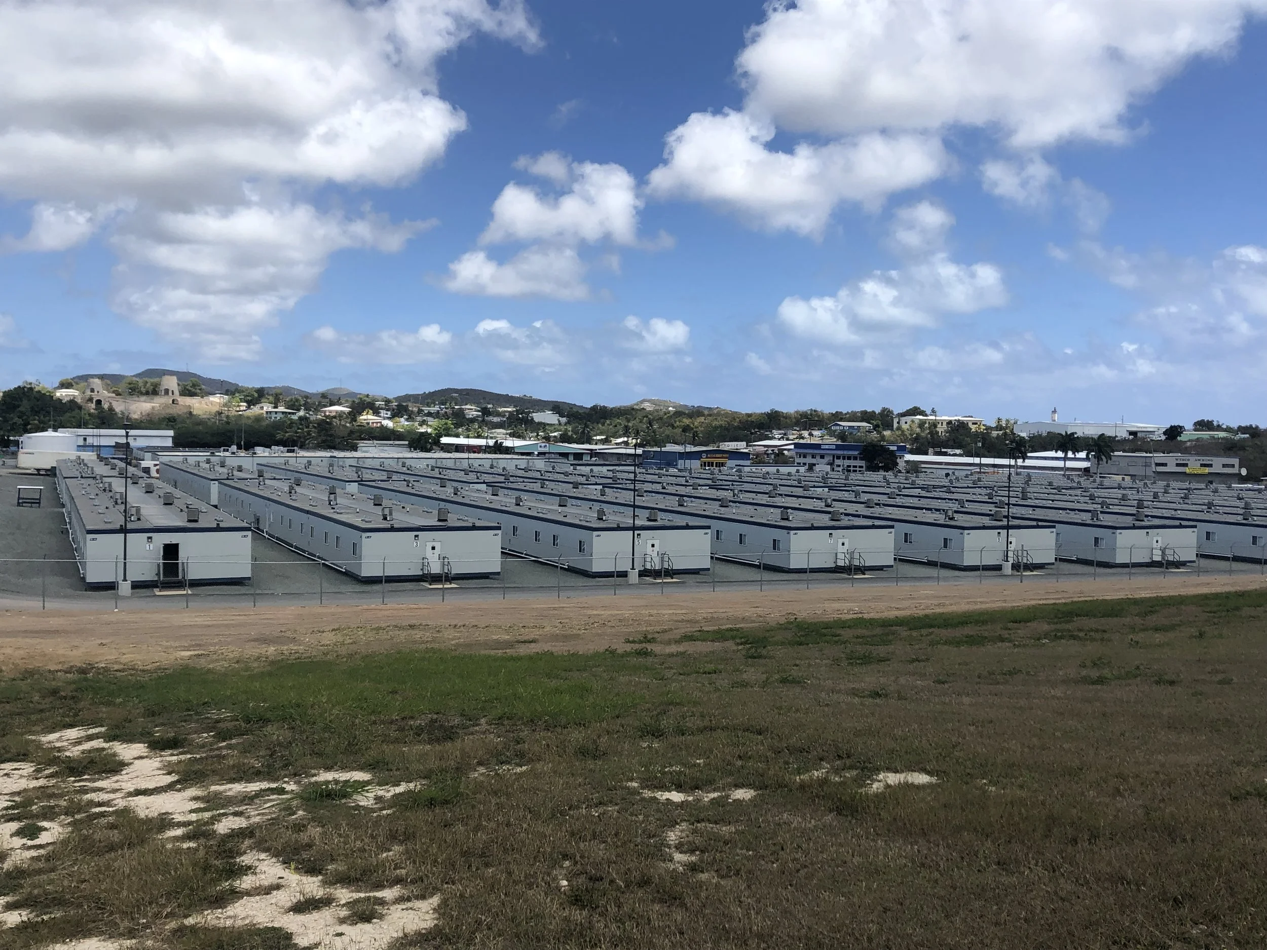 Modular workforce housing unit designed for large construction and remote project crews.
