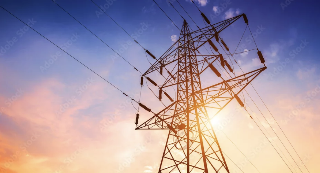 Power lines spanning Montana’s landscape, representing the need for a reliable, affordable energy future that puts Montanans first.