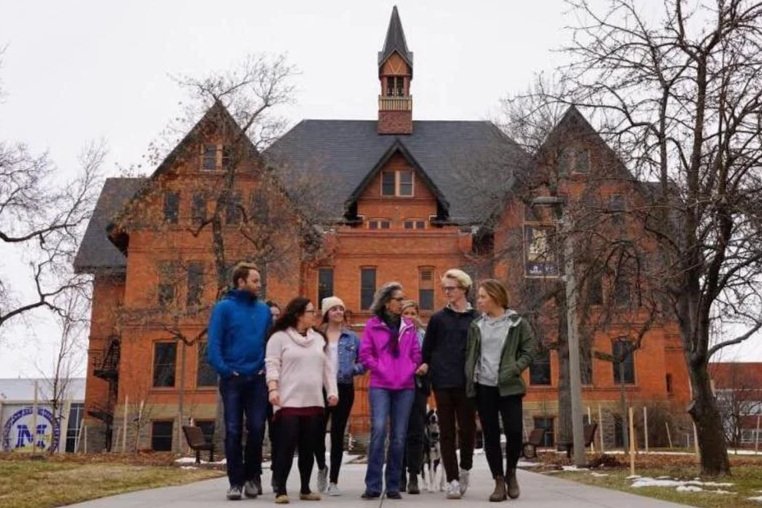 Kathleen Williams at Montana Hall on the Montana State University campus in Senate District 31.