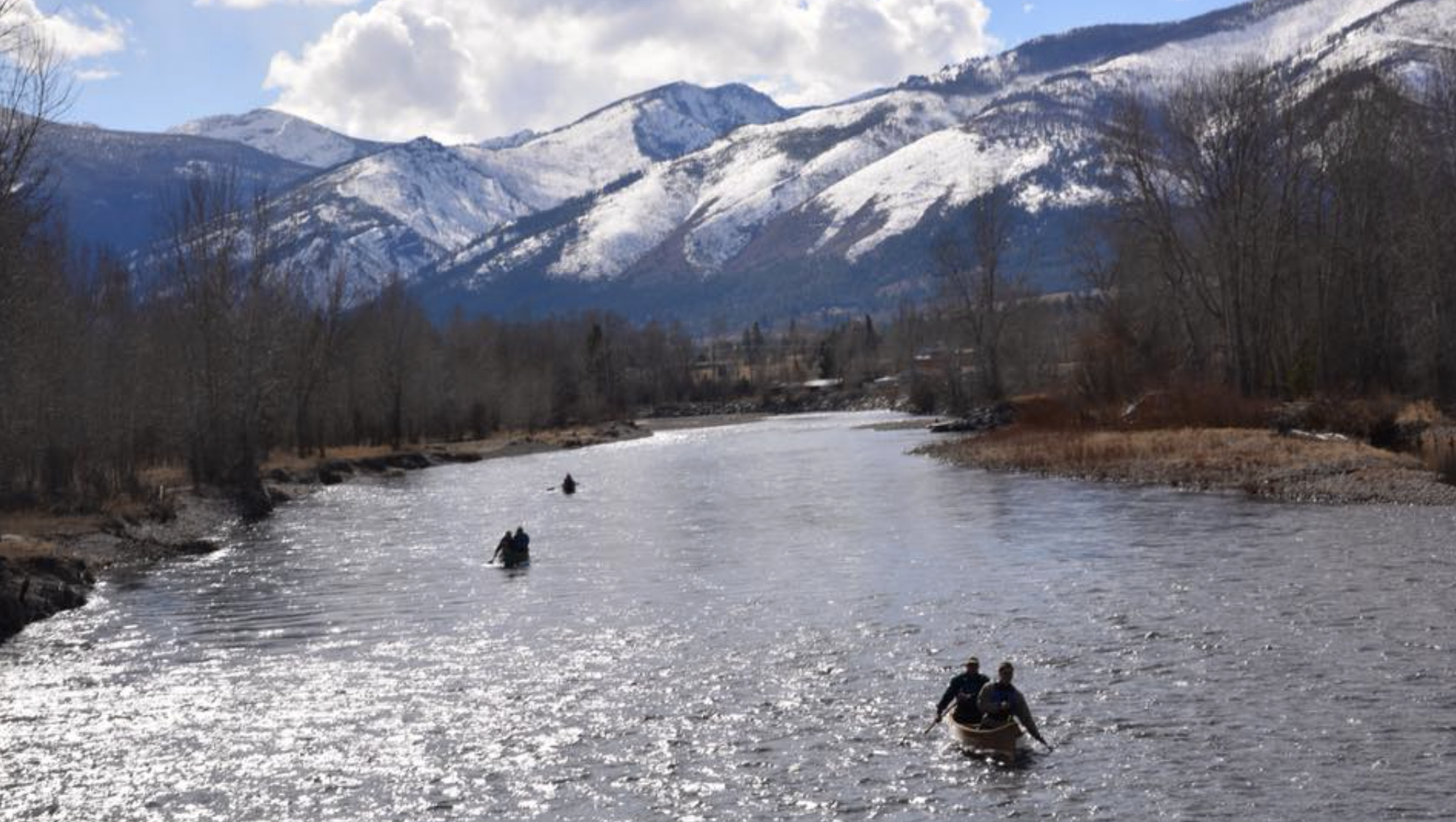A Montana river, representing the importance of protecting clean water and healthy streams for current and future generations.