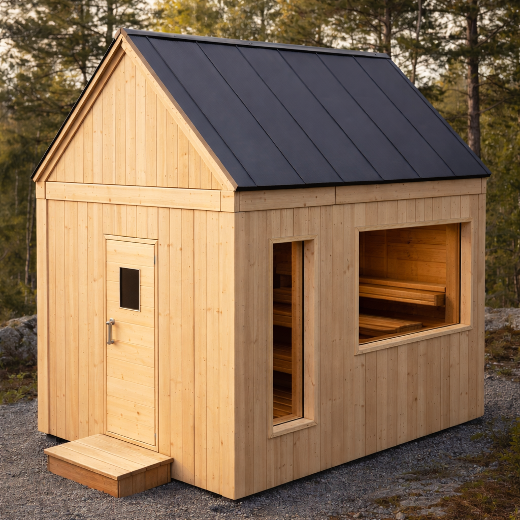 Sauna + Changing Room • 2-4 Person 