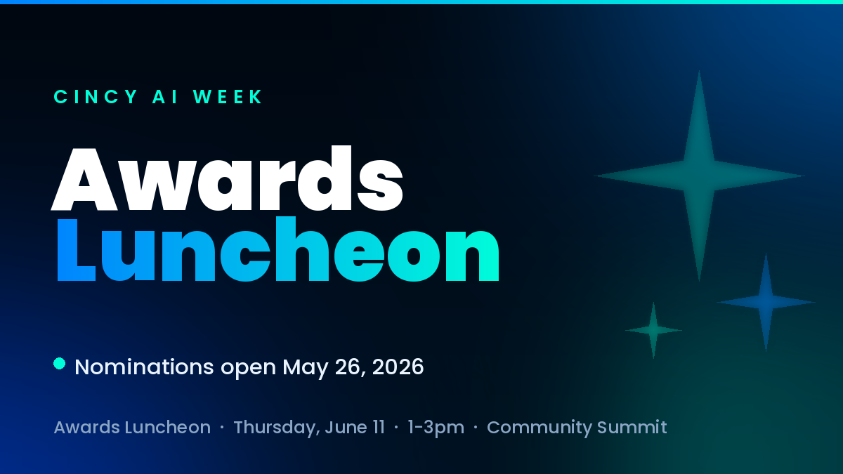 Announcing the Cincy AI Week Leadership Awards!