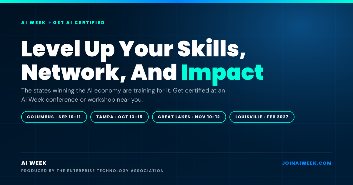 The States Winning the AI Economy Are Training For It. So Should You. 
