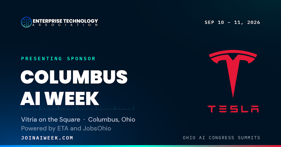 TESLA JOINS COLUMBUS AI WEEK