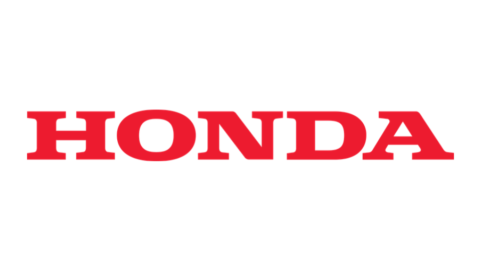 Red Honda logo on a white background.