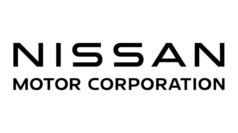 Nissan Motor Corporation logo with black text on white background.