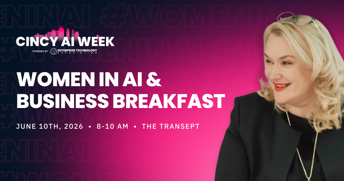 Stylized female restroom icon with a blue circle for the head and a teal outline of a dress face on a dark background.