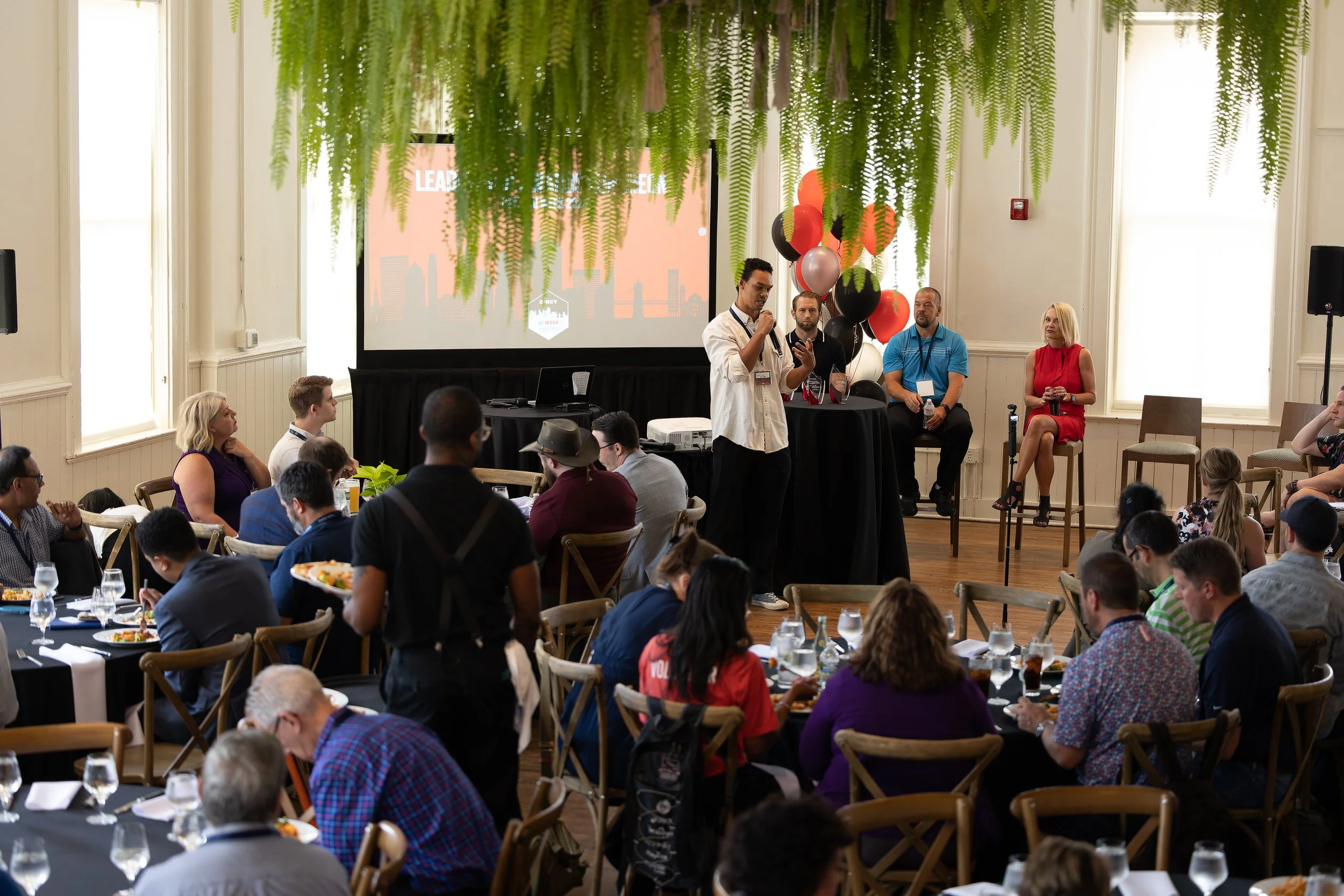 Cincinnati AI Week venue — main event space