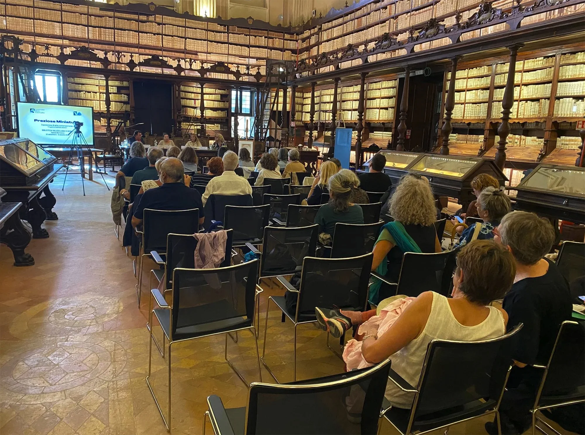 Preziose miniature", Biblioteca Vallicelliana, Sala Borromini, Roma