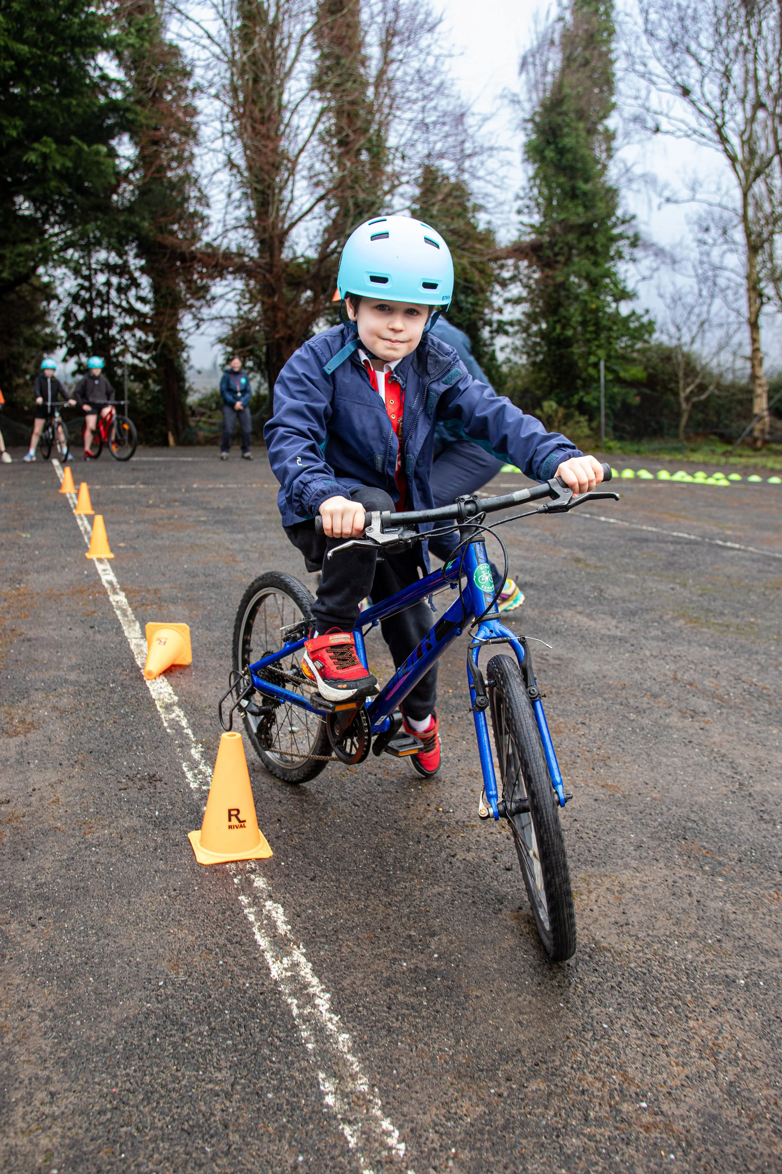Learn to cycle. Improve bike handling skills. Build road cycling confidence.