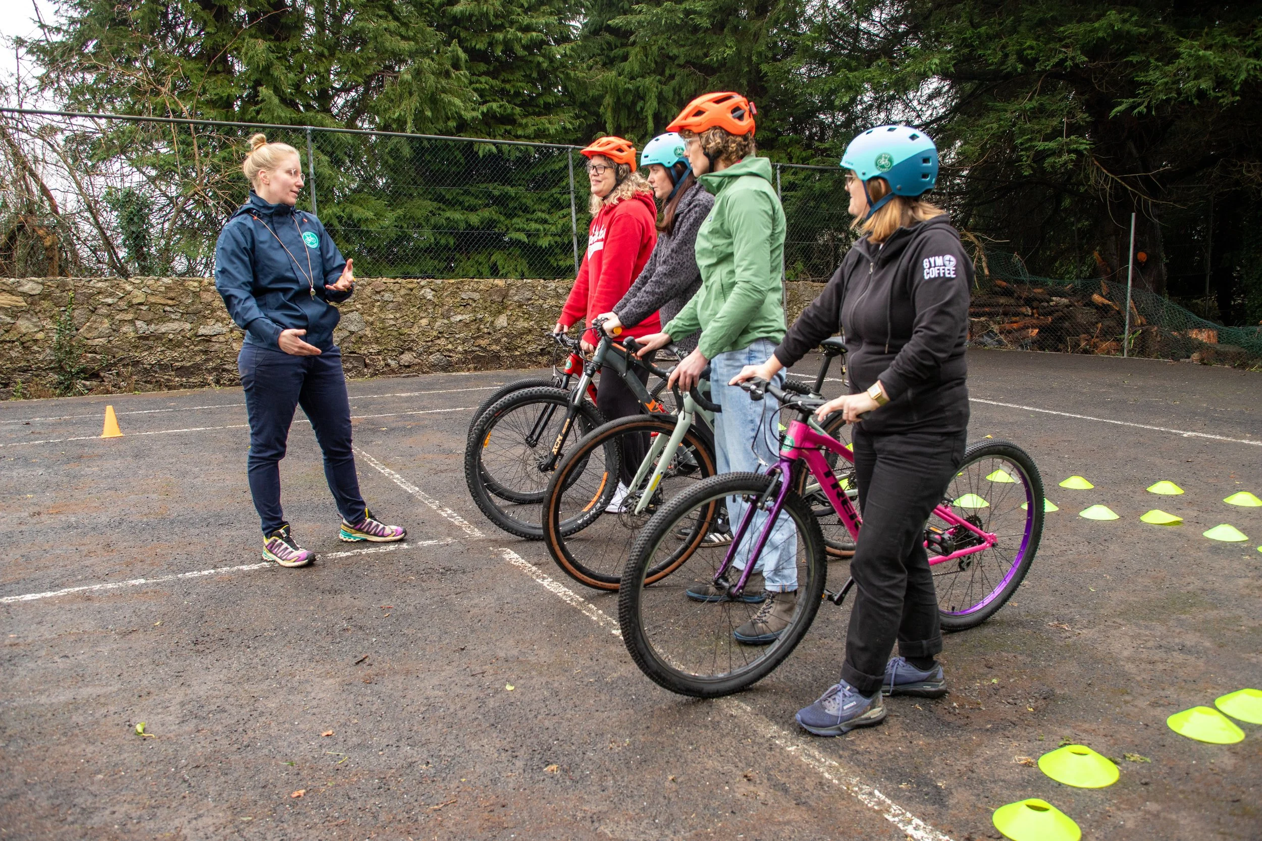 Cycle Right for adults in Leinster with Bike School