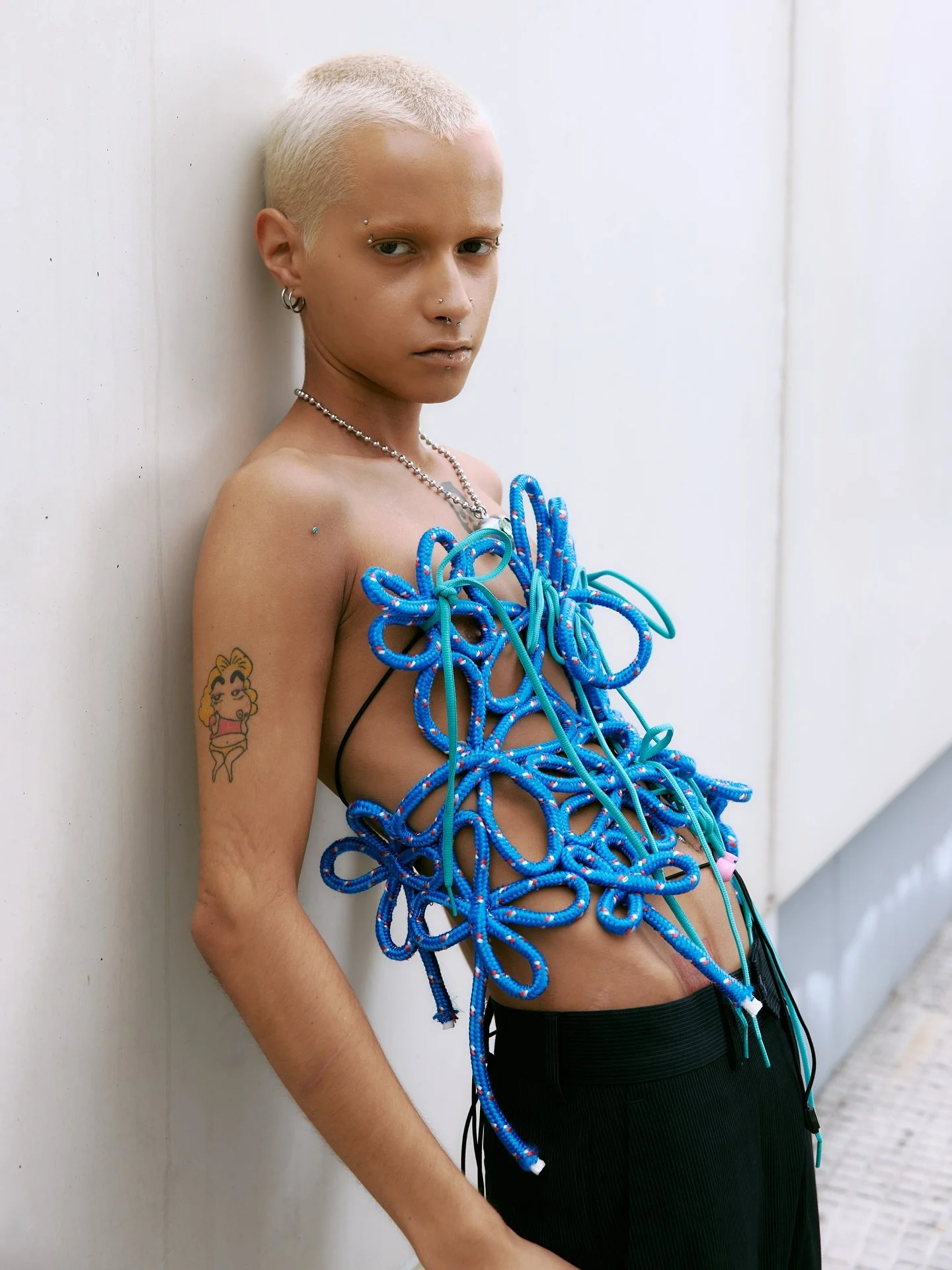 Nightmare Road I ( @cakemagazine ) 

Creative direction: Colaya (@colaya_)

Photography: Andrea Freckles (@freckleseye)

Talent: Oriol Maclina (@oriolmaclina) 

Hair &amp; makeup: Hatta Rohde (@hattarohde)

Styling: Colaya (@colaya_)

Production: And