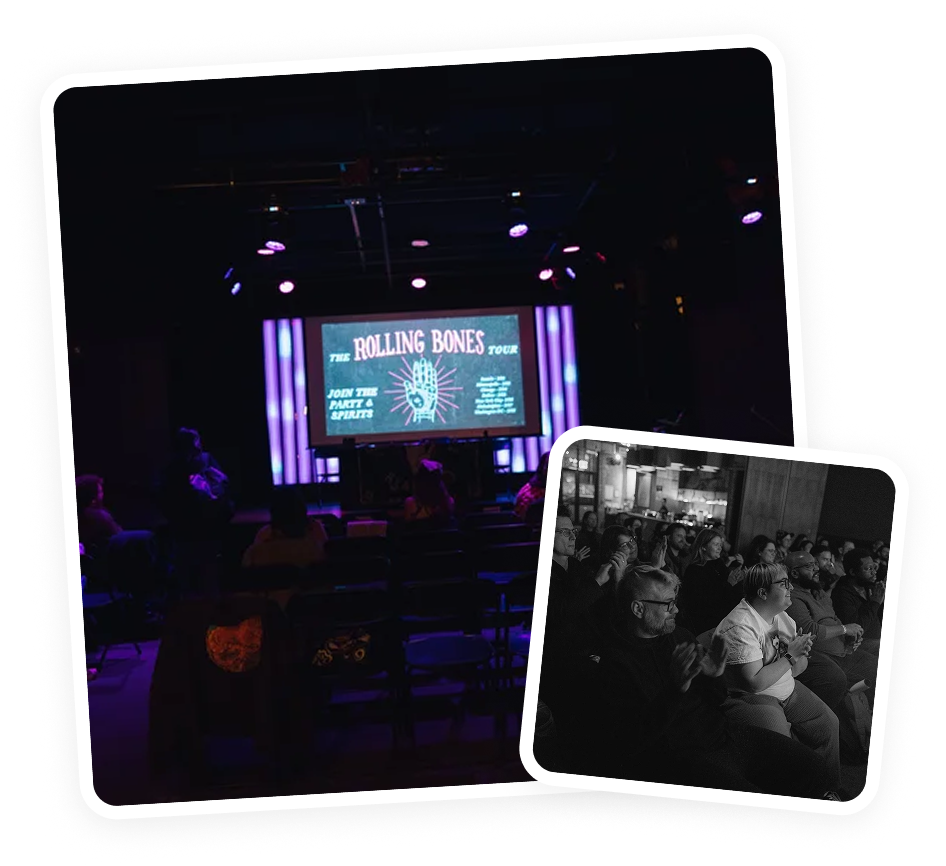 Audience at a conference