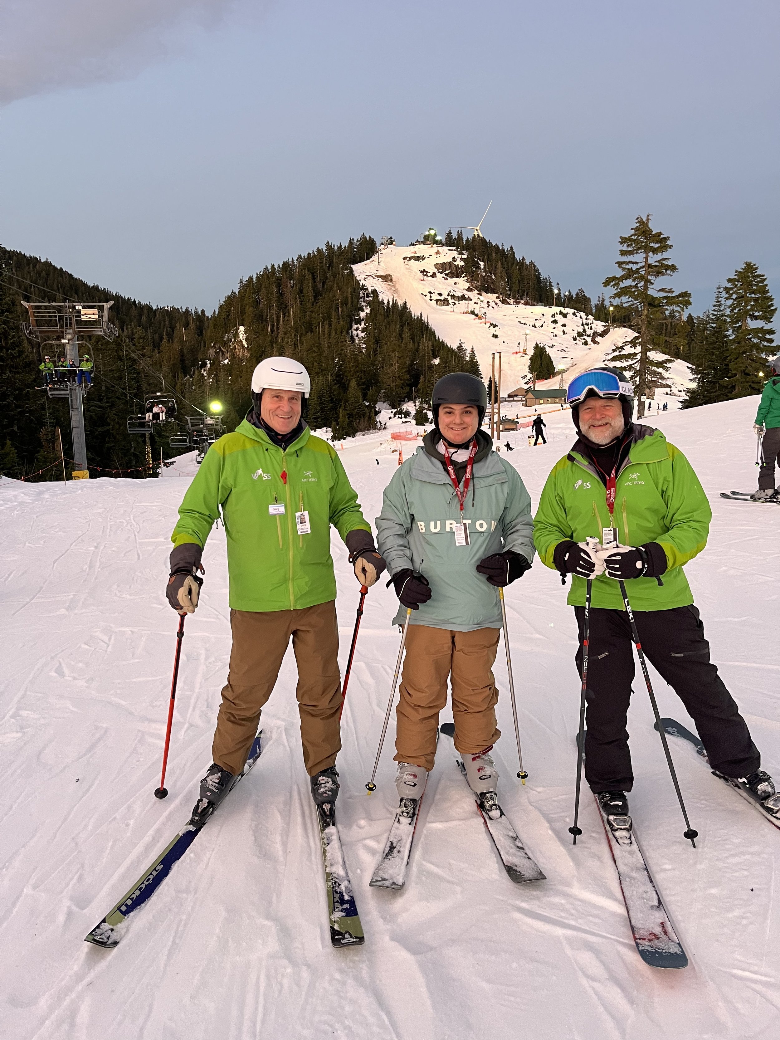 Many wonderful memories on Grouse from my early teen years up to bow. 1962 - Sun Ski Lessons with Rick Hill as the instructor, “Just follow me and do what I do”. 1964 - My brother worked for Johnny Kane in the Rental Shop. 1965 - My friend Jim and I 