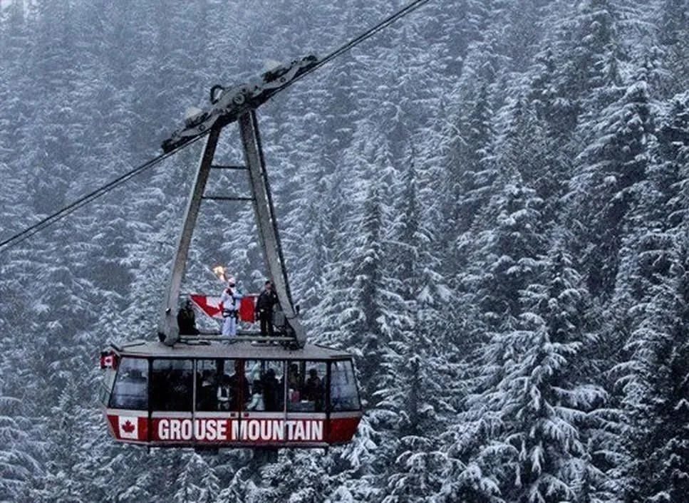 2010 Winter Olympics, all of my Grouse Team, once in a lifetime moment and one of the coolest things I was involved in! - E Y