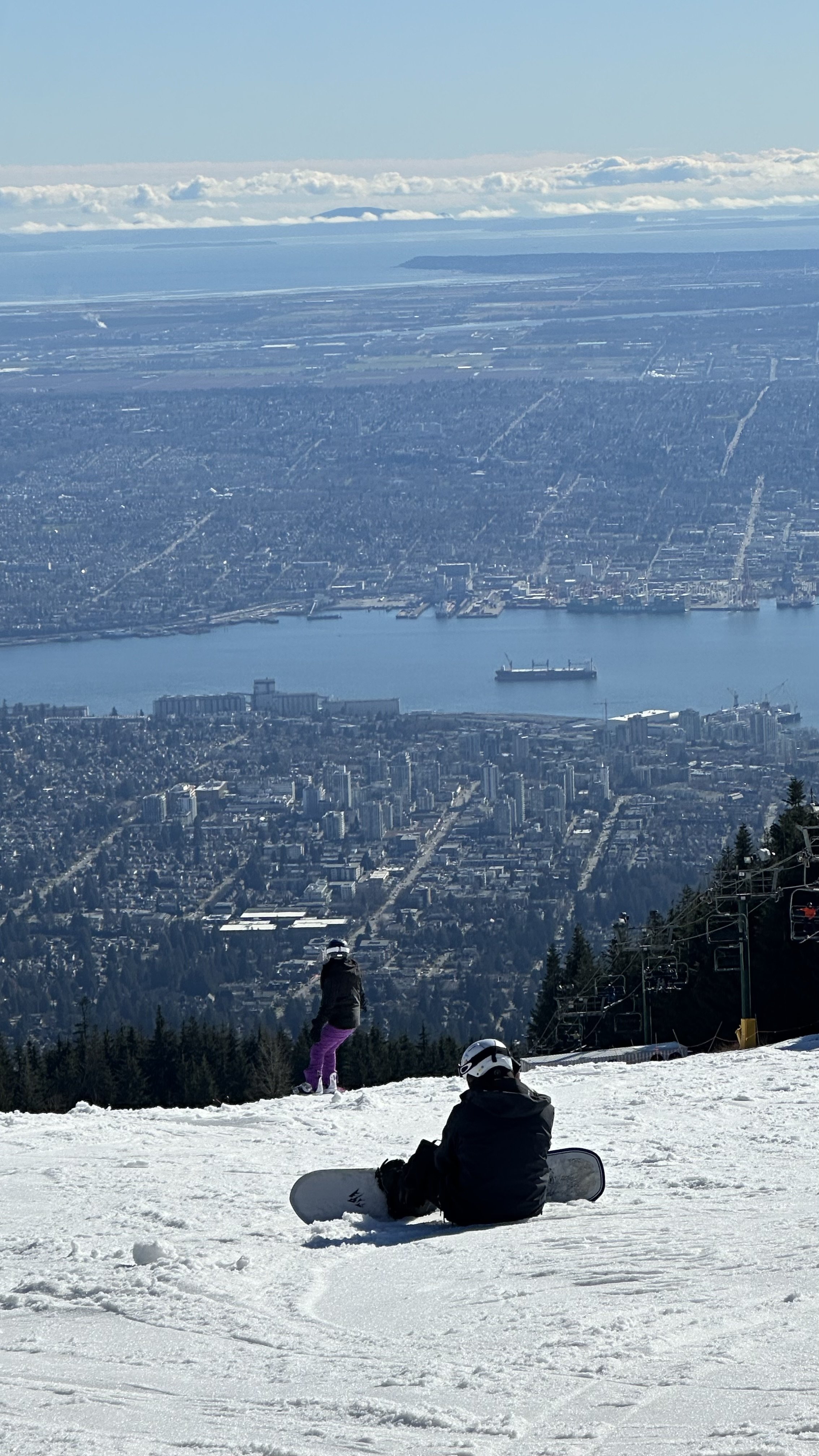 I learned to ski for the first time in my life on Grouse, and I’m still learning every day. 
  - Patcharida