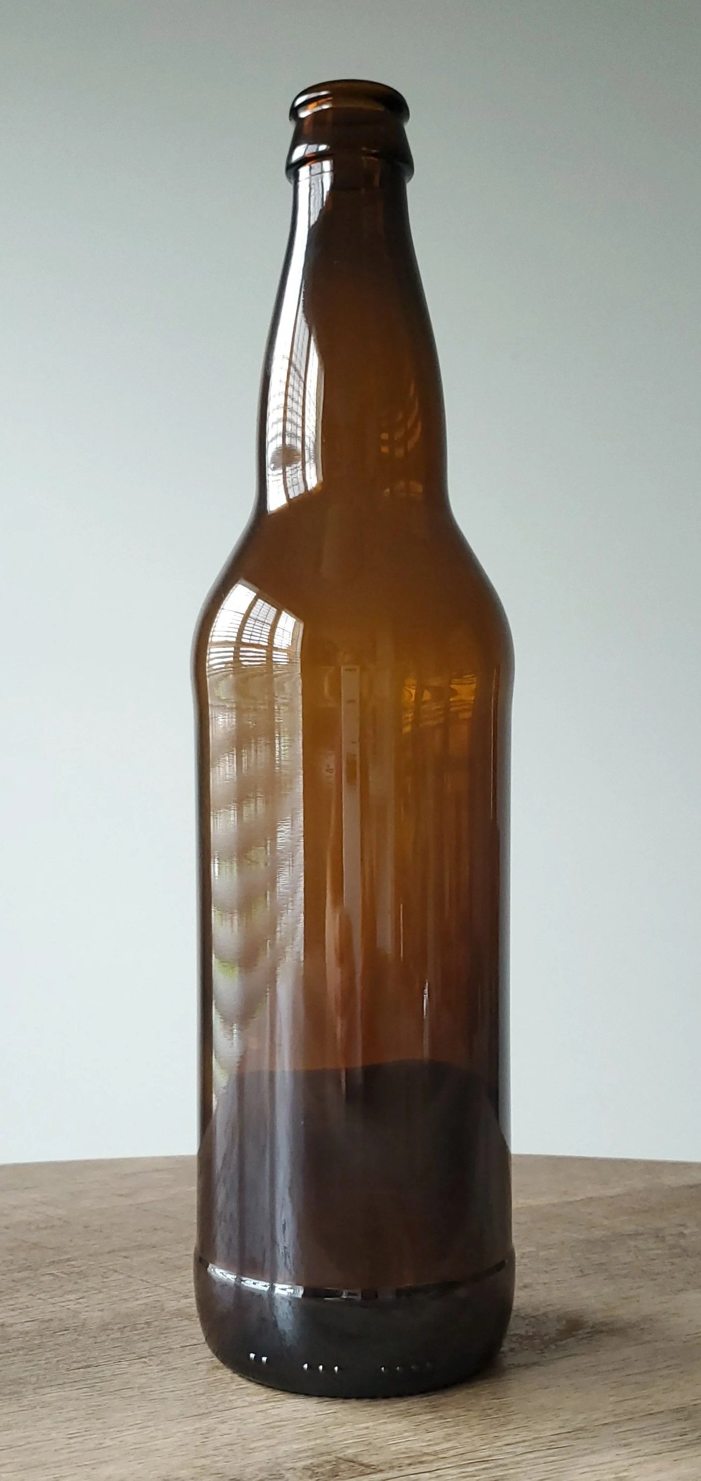 650ml Amber E.Z.CAP Glass Bottle