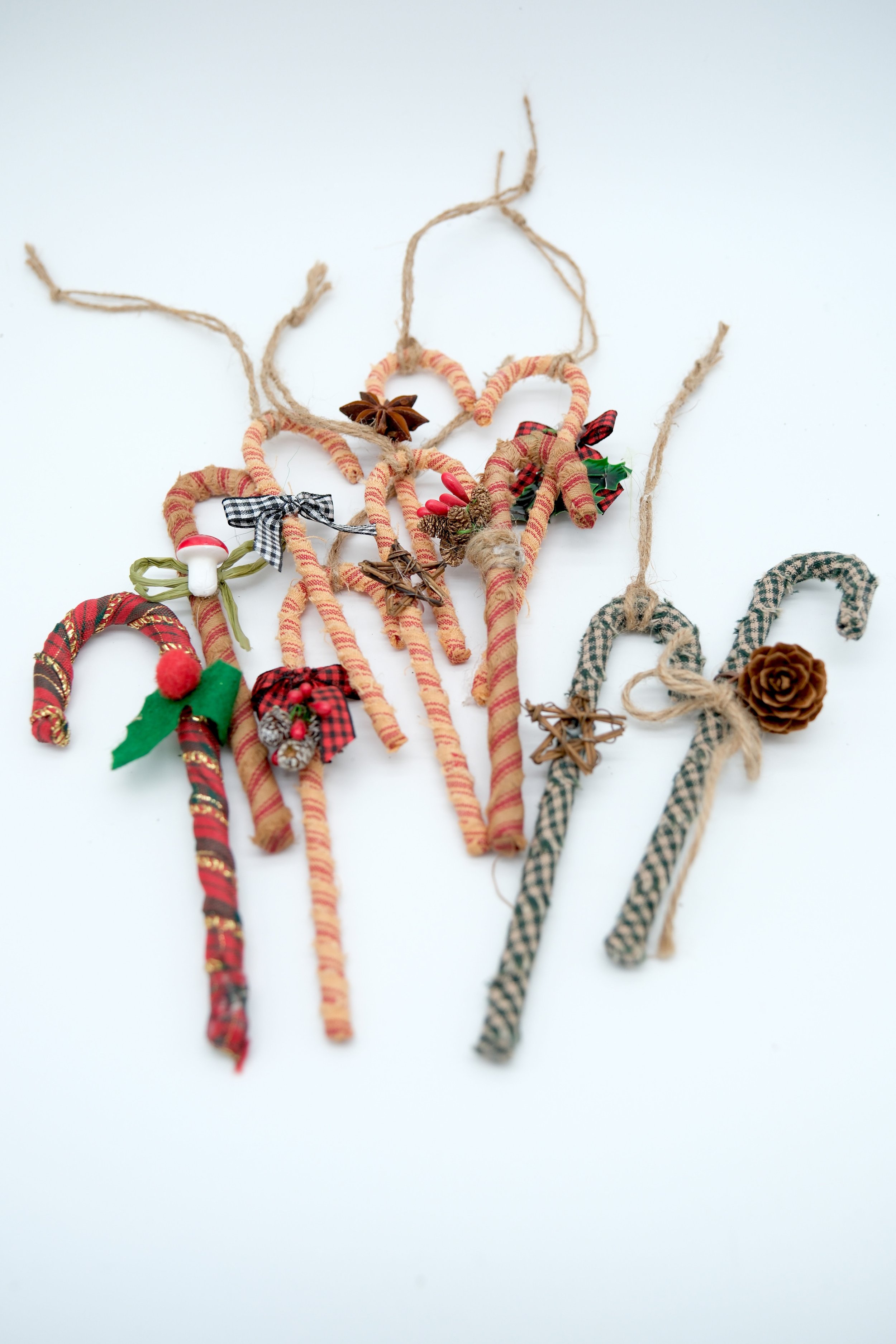 Candy Cane Ornament (Assorted)