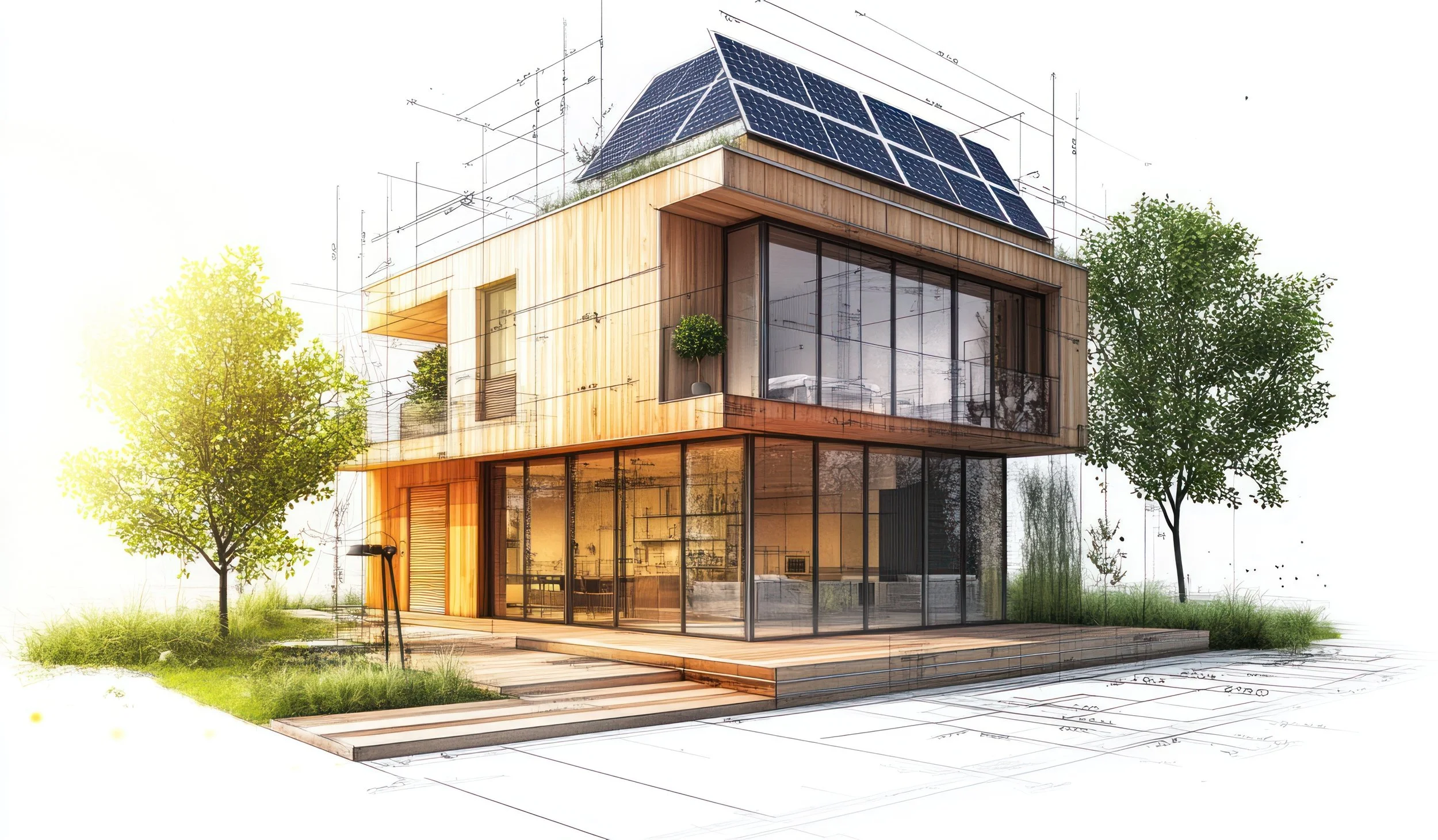 ViBild дървена Еко къща