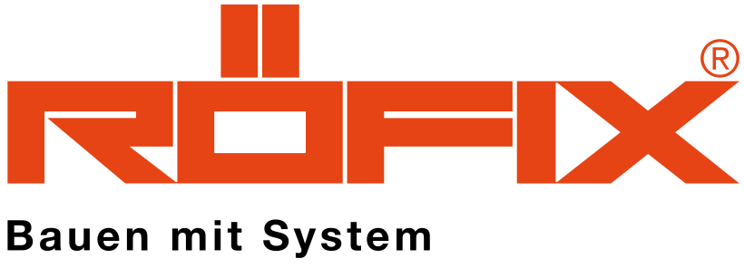 The RÖFIX logo in bold red uppercase letters with a registered trademark symbol.