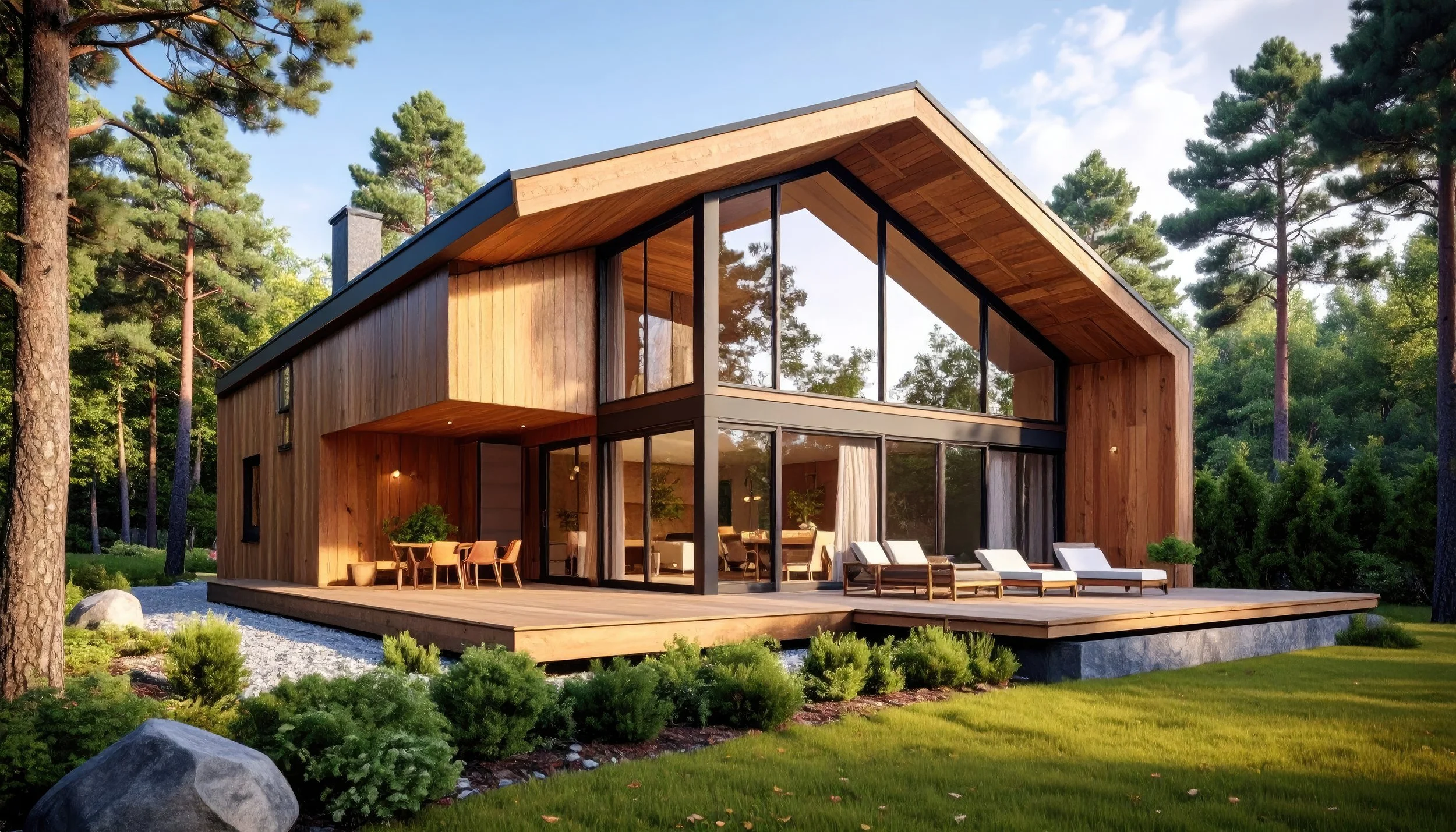 ViBild дървена Еко къща