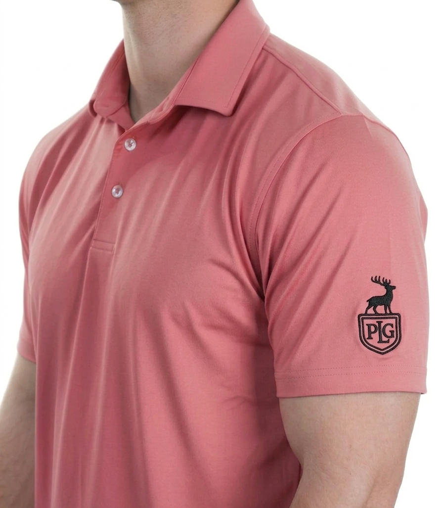The Founder Polo - Plum Mist