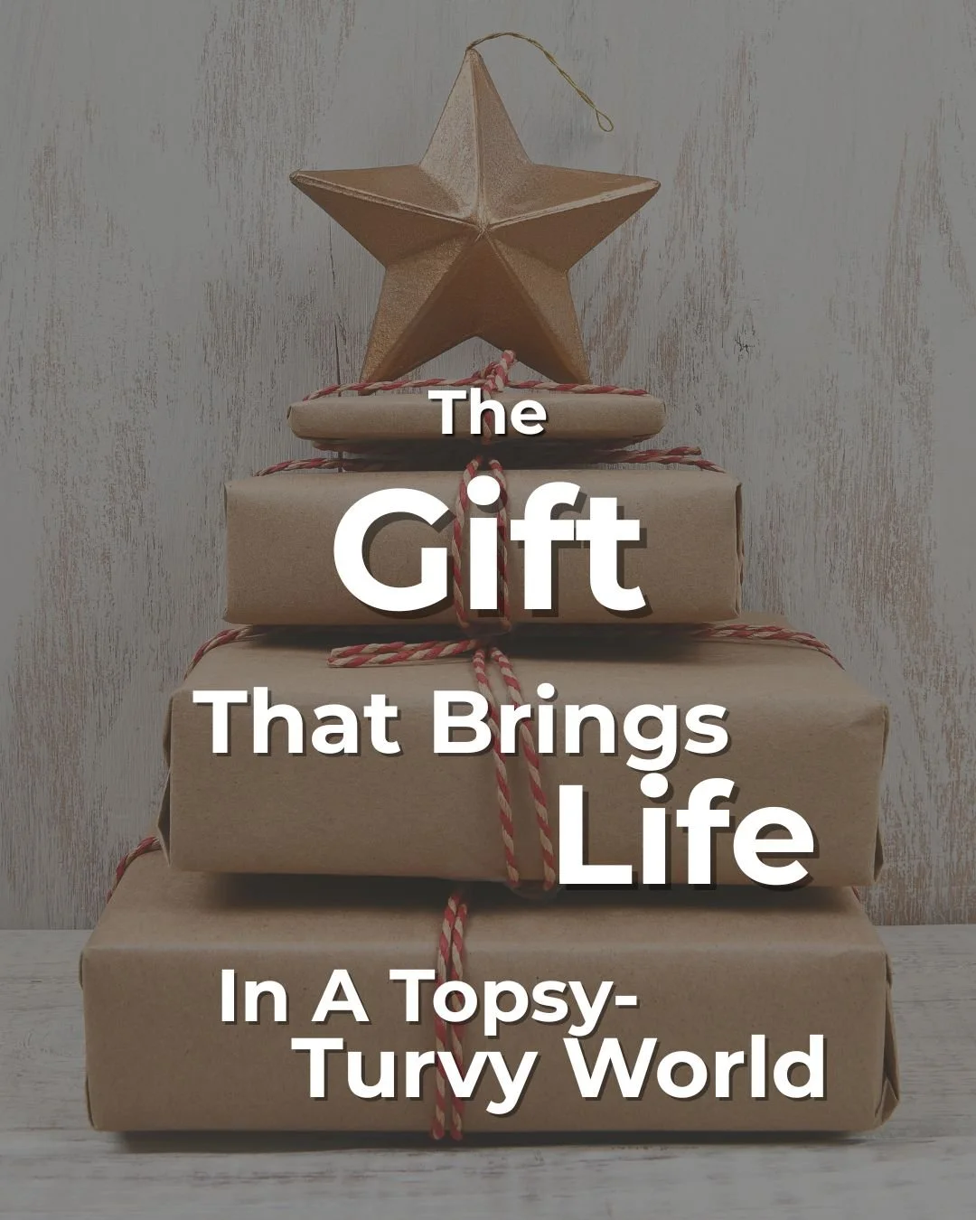 Balance In A Topsy-Turvy World- Week 1