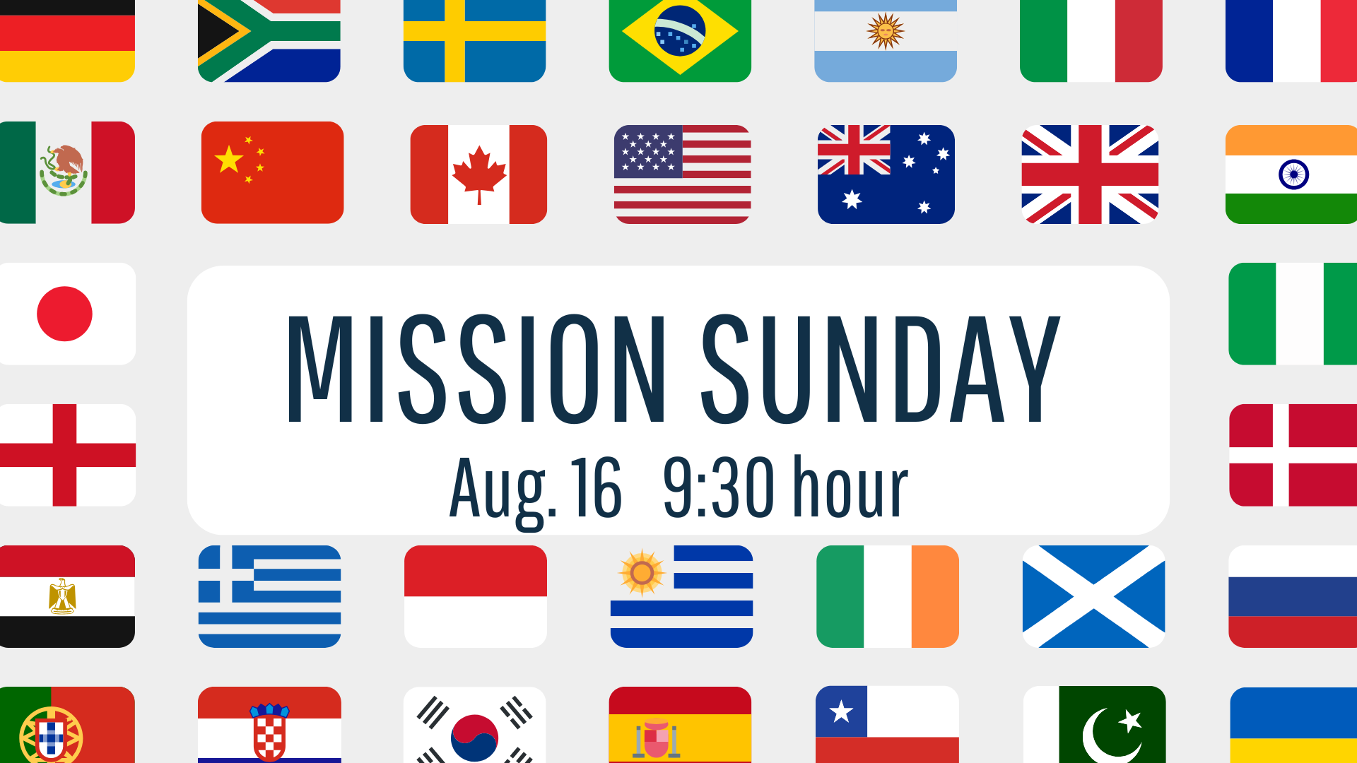 Mission Sunday