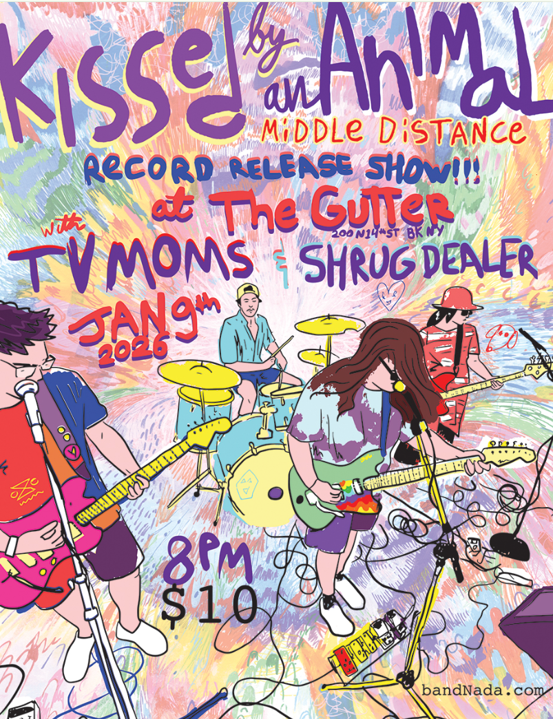 Kissed By An Animal Record Release