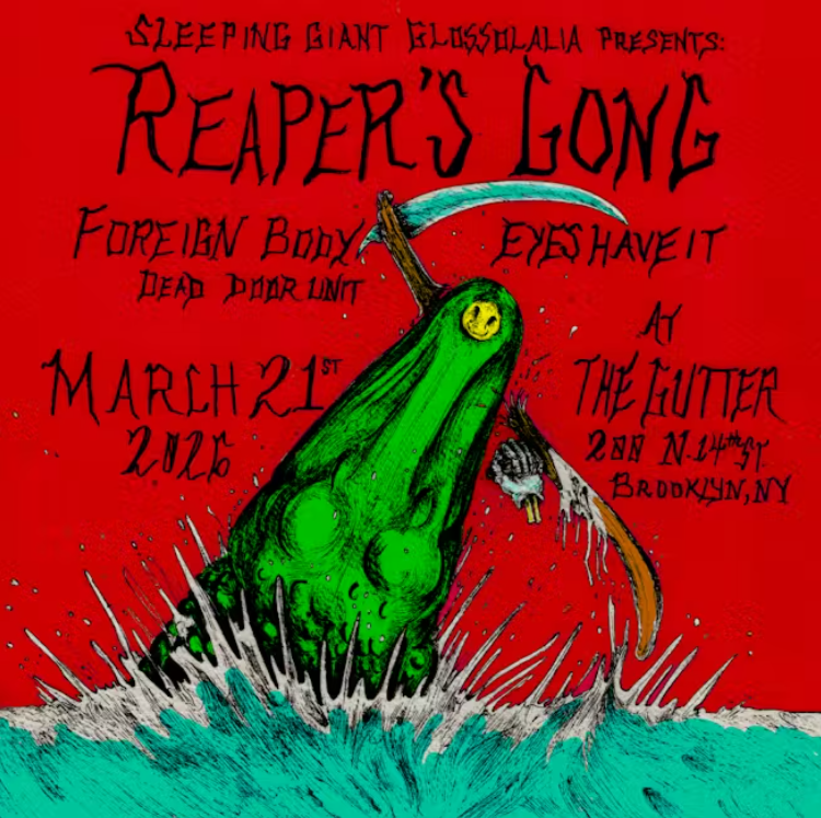 LIVE SHOW! REAPER'S GONG, Foreign Body, Eyes Have It