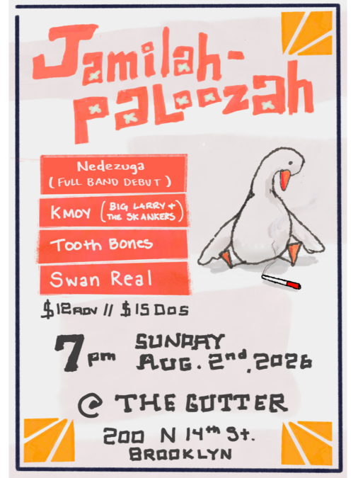 OWL PRESENTS! Nedezuga, Kmoy, Tooth Bones, Swan Real
