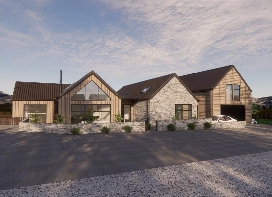 A glimpse at an exciting new project we have underway at Nova Design Studio 🏡 We are collaborating on this project with @adeptcarpentry 🙌🏼
Here&rsquo;s a preview of the exterior, warm materials, timeless proportions, and a refined simplicity that 