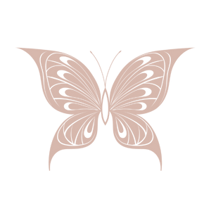 Pink butterfly with detailed wing patterns.