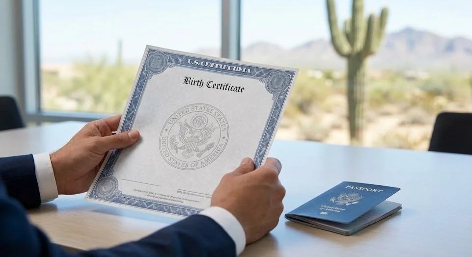 Arizona birth certificate apostille service for dual citizenship and international use. Certified processing in Phoenix.