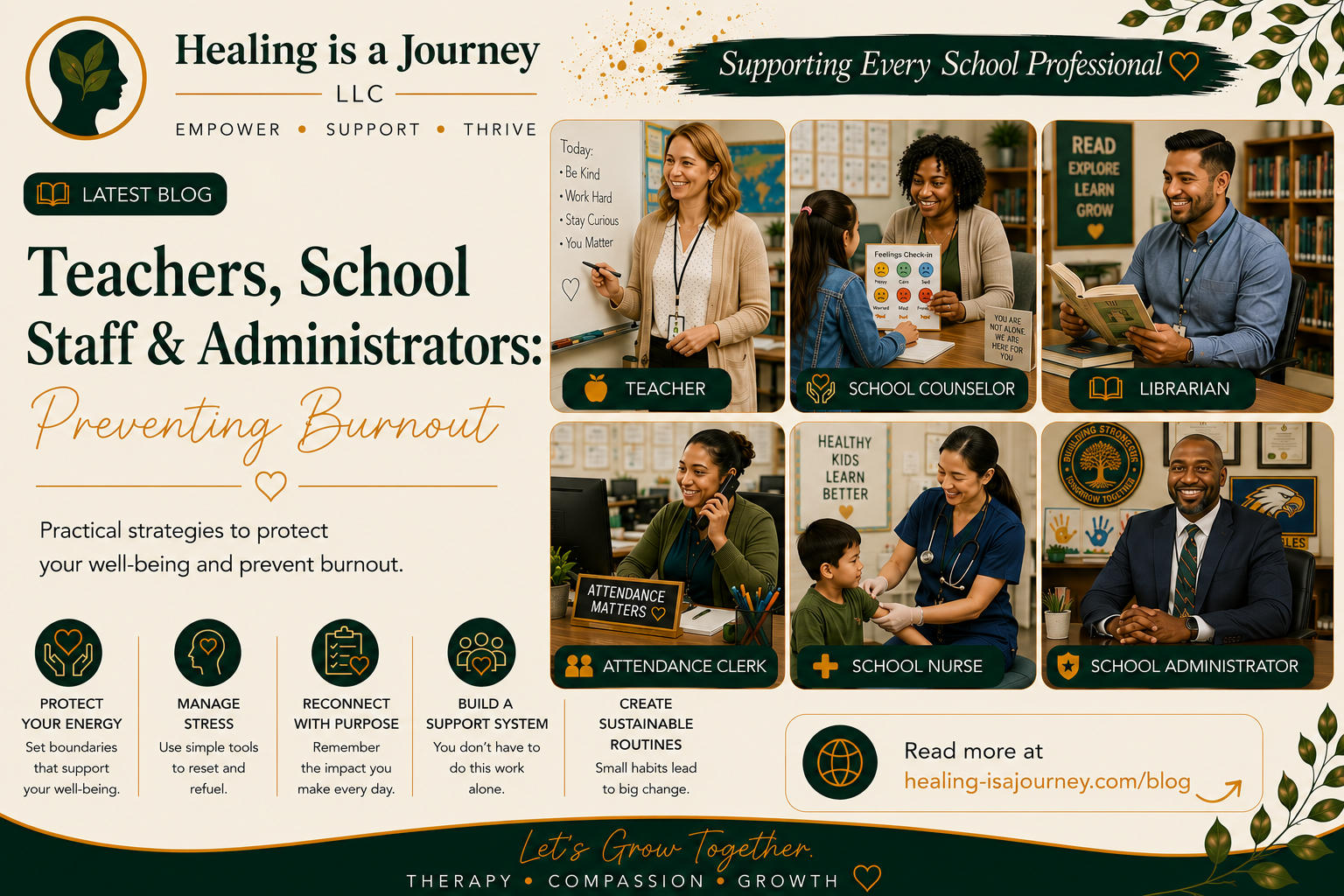 Teachers, School Staff &amp; Administrators: Preventing Burnout Before It Prevents You
