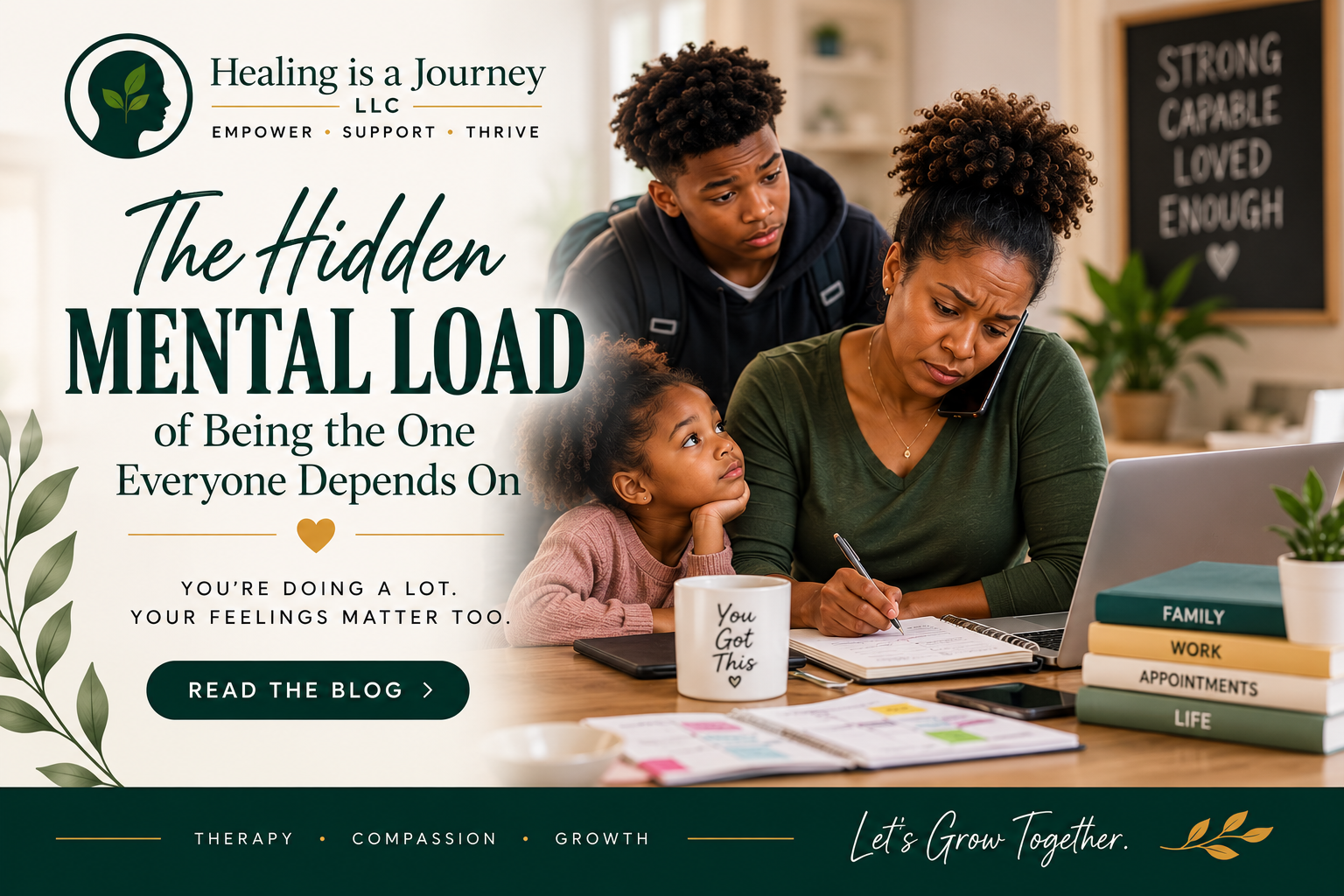 The Hidden Mental Load of Being the One Everyone Depends On