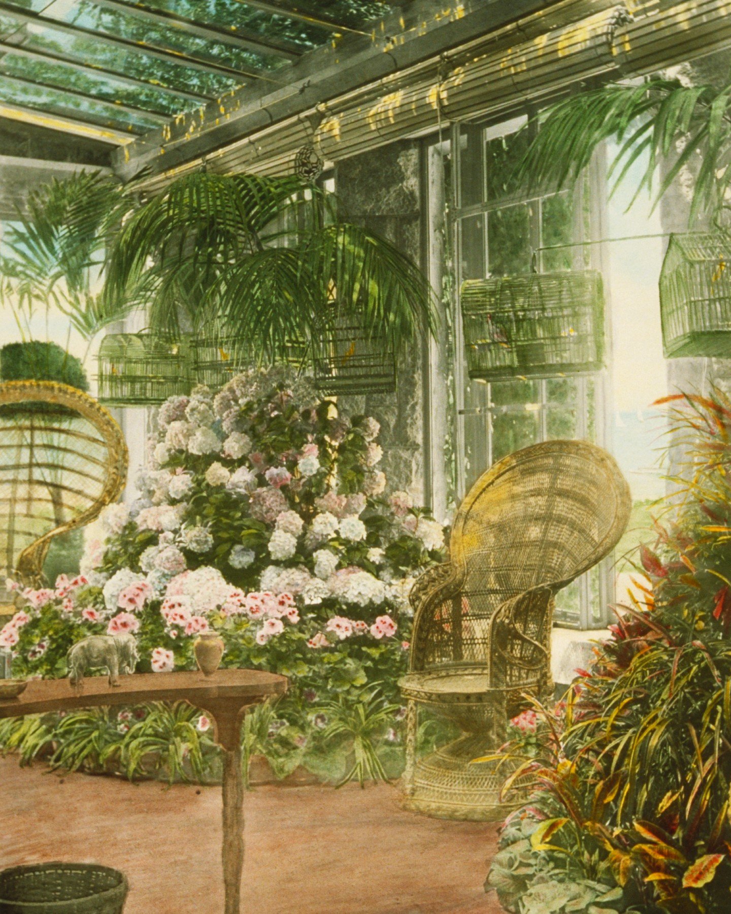 &ldquo;At the height of wicker mania (roughly 1880 to 1920), factories made thousands of forms for every occasion: chairs, &eacute;tag&egrave;res, bookcases, settees, tables, vanities, umbrella holders, coat racks, plant stands, clock cases, and much